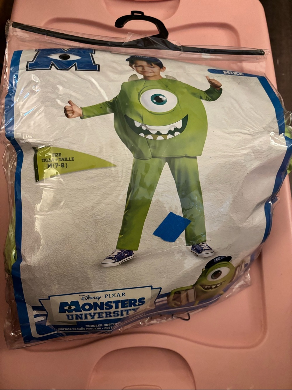 Disney Monsters University Mike Wazowski Green Costume